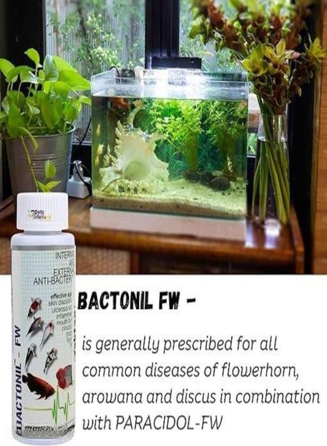 علاجات مائية (عبوة من قطعتين) باراسيدول-120 مل وباكتونيل-120 مل للمياه العذبة من بيتزلايف وورلد - Image 4